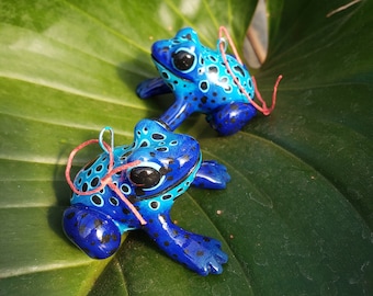 ブルーポイズンヤドクガエル - Etsy 日本