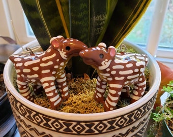 Baby Tapir Christmas Ornament