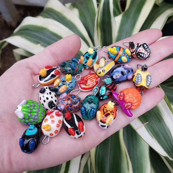 ¡Dijes de nudibranquios!