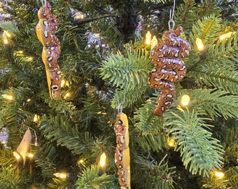 Bredli's Carpet Python Snake Christmas Ornament