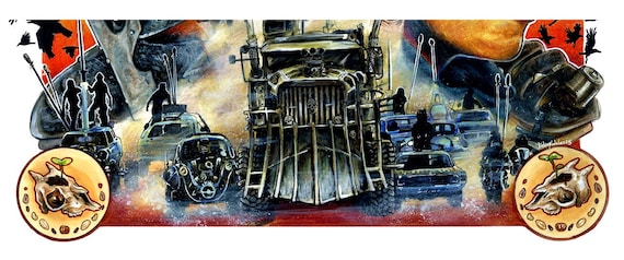 Mad Max Fury Road Poster Print - Etsy