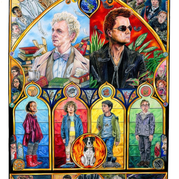 Good Omens Poster Print