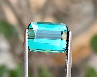 4.40 Carats Lagoon Blue Tourmaline – Loupe Clean Gem – Natural Afghan Tourmaline – Rare Loose Gemstone for Custom Jewelry