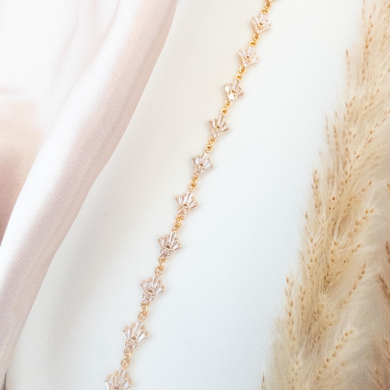 Baguette Tennis Bracelet for Bride