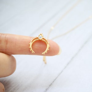 Opal Celestial Necklace by YSM Designs