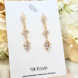 Boho Bridal Earrings by YSM Designs