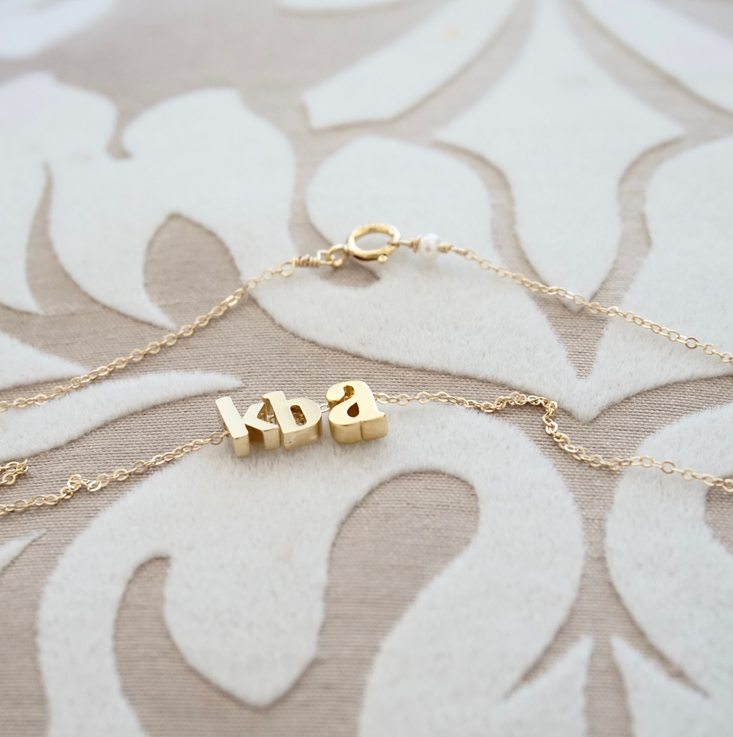 Children's Initials Necklace 