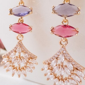 Pink Indian Wedding Guest Jewelry Idea
