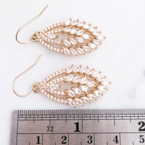 Art Deco Earrings by YSM Designs