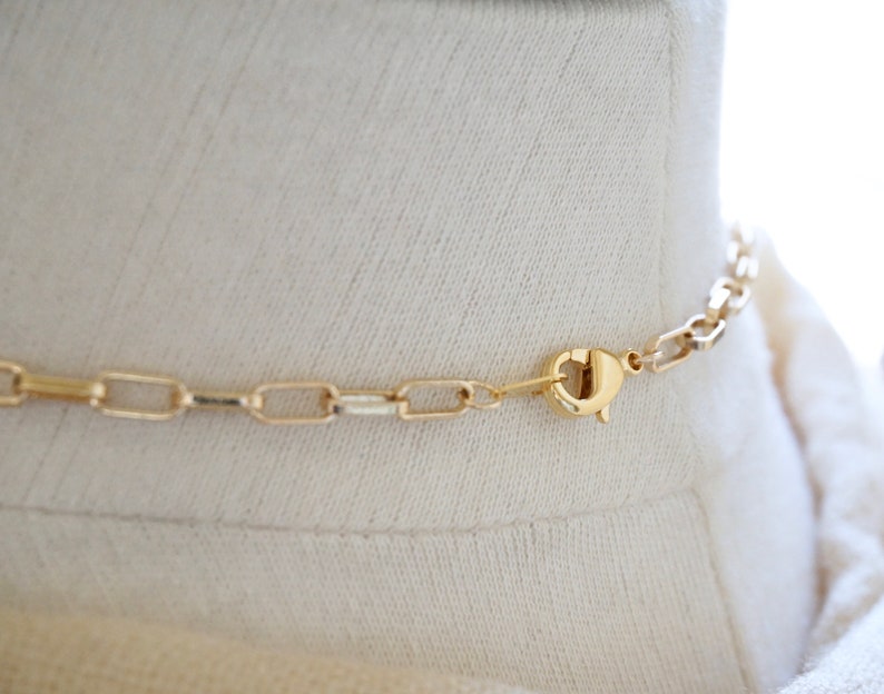 Coin Necklace Coin Drop Necklace Rectangular Link Necklace Gold Coin Y Necklace Layering Necklace Vintage Coin Necklace