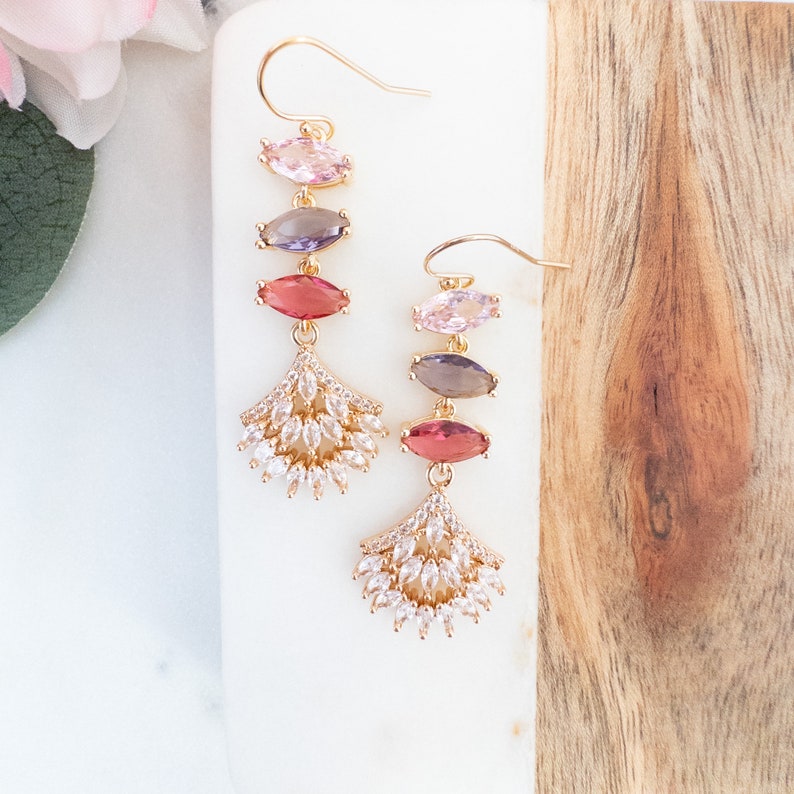 Colorful Indian Wedding Guest Jewelry
