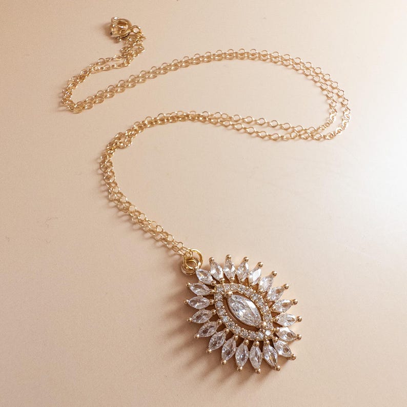 Regencycore Crystal Necklace