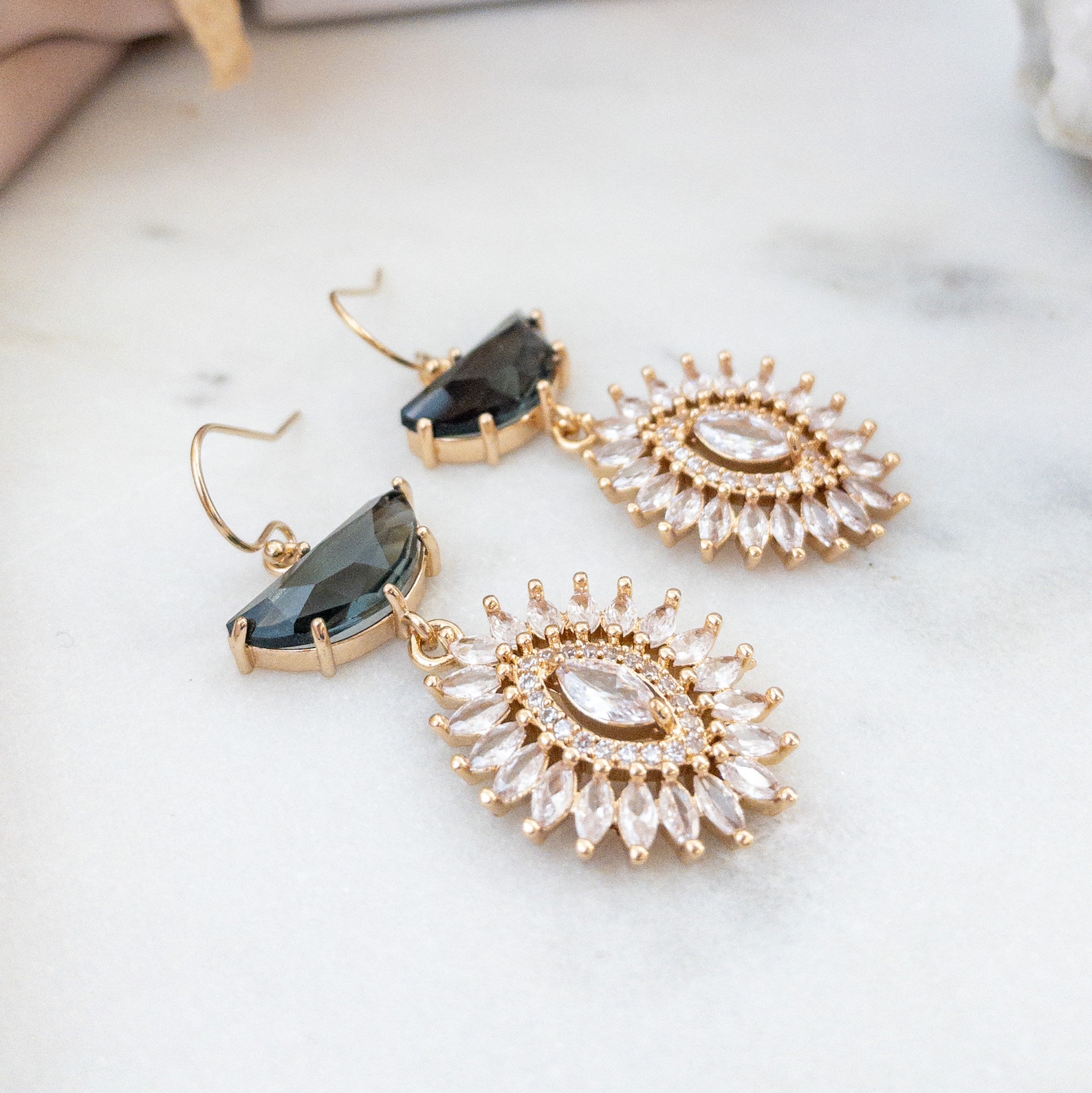 Statement Earrings for Black Tie Wedding Art Deco Earrings for Wedding Statement Earrings for Black Tie Wedding Art Deco Earrings for Wedding