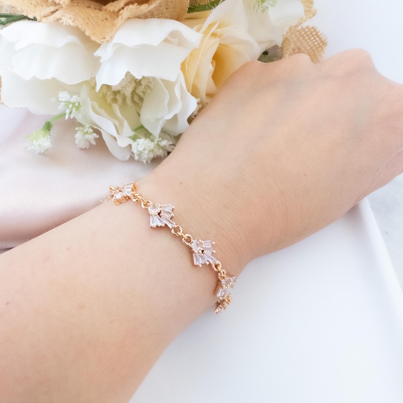 Gold Art Deco Wedding Jewelry