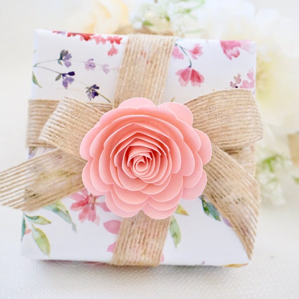 Add on Gift Wrap Service, Jewelry Gift Wrap, Special Christmas Gift Wrap, Floral Gift Wrap, Extra Gift Wrap Box with Satin Ribbon