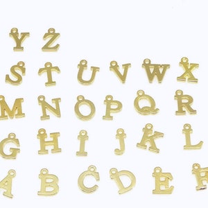 Großbuchstabe Charme, Großbuchstaben Anfang Charme, personalisierte Buchstabe Anfang Charme, Charme hinzufügen, Silber Buchstabe Charme oder Goldbuchstabe Charme