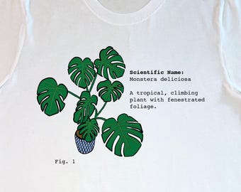 Monstera Deliciosa STEM T-shirt