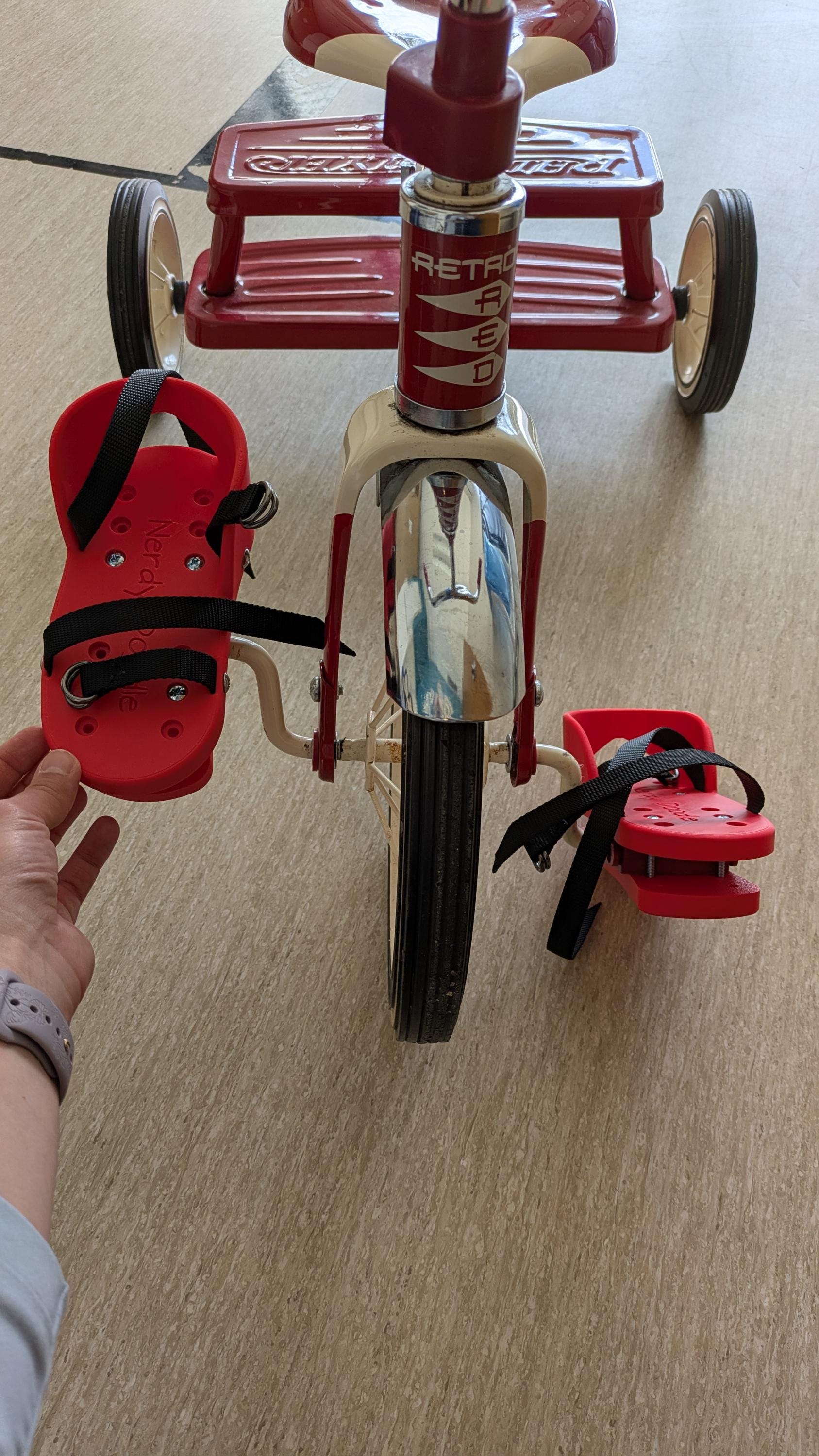 Adaptive Bike Pedals