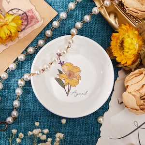 Custom Wedding Gift / Ring Dish / Date and Initials / Wedding Gift / Personalized Gift / Personalized / Engagement Gift