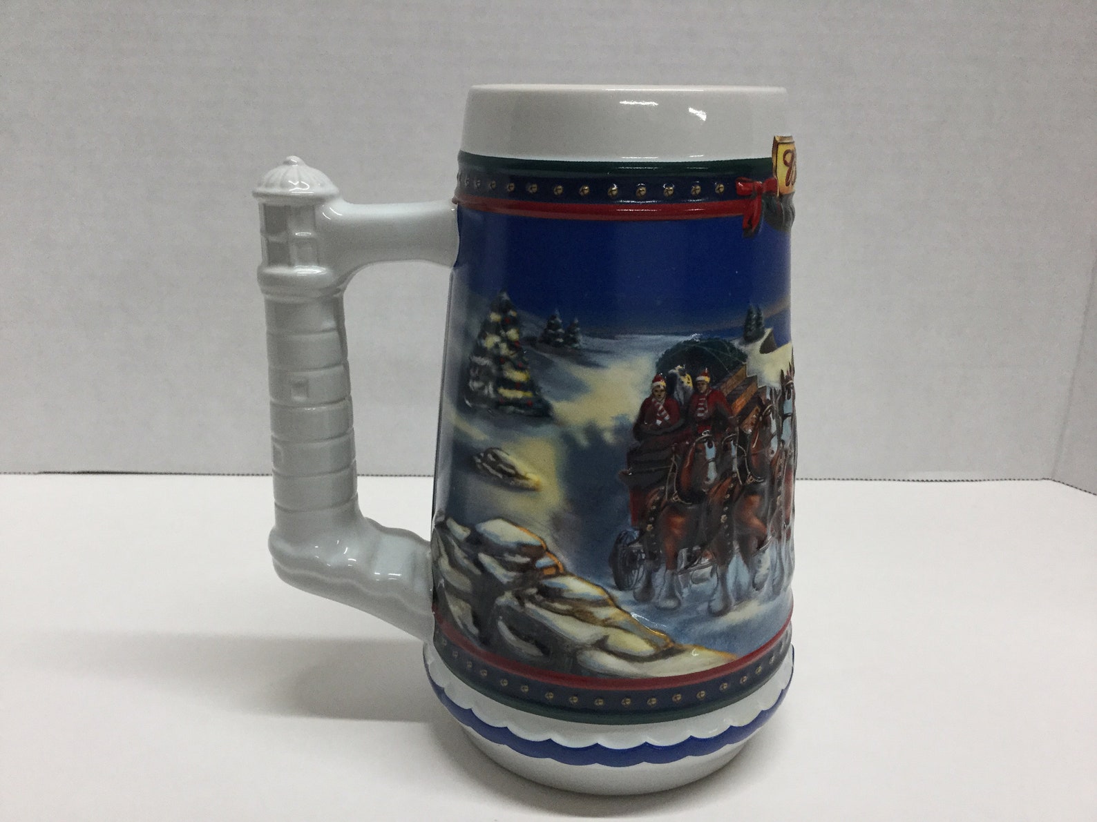 Vintage Budweiser Beer Stein Collector Stein 2002 Anheuser Etsy