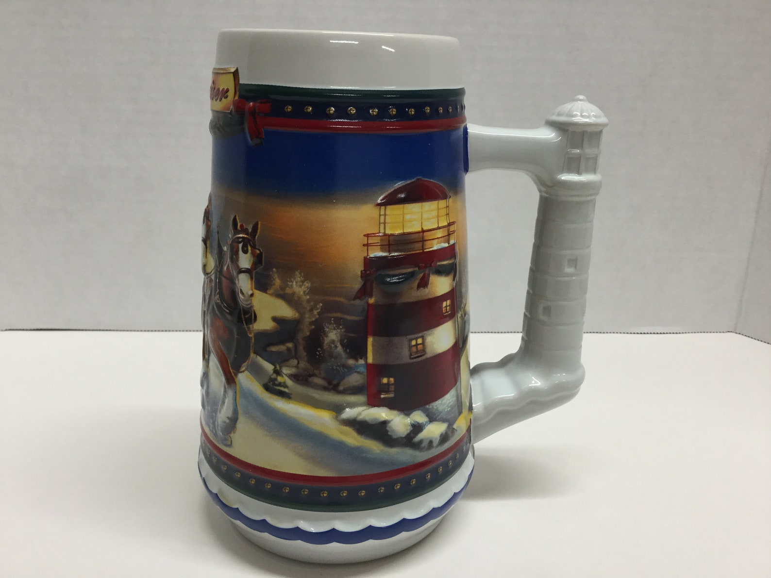 Vintage Budweiser Beer Stein Collector Stein 2002 Anheuser Etsy