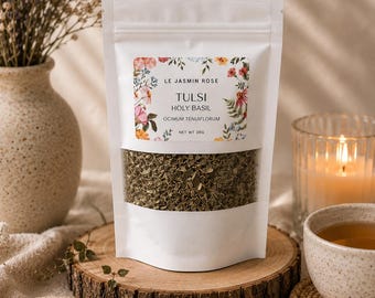 Organic Tulsi (Holy Basil) Leaf | Adaptogenic Stress Relief & Immune Support
