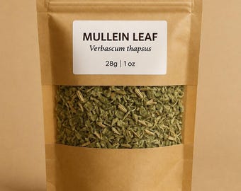 Dried Mullein Leaf –Natural Herbal Tea for Respiratory Wellness & Lung Support