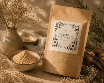 Shatavari Root Powder –Ayurvedic Herb for Women’s Hormone Balance & Vitality