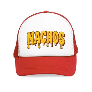 Nacho Lovers Mesh Cap, Fun Trucker Hat, Snack Enthusiast Gift, Casual Summer Accessory, Foodie Fashion