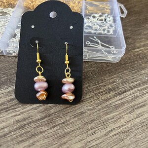 Keshi earrings