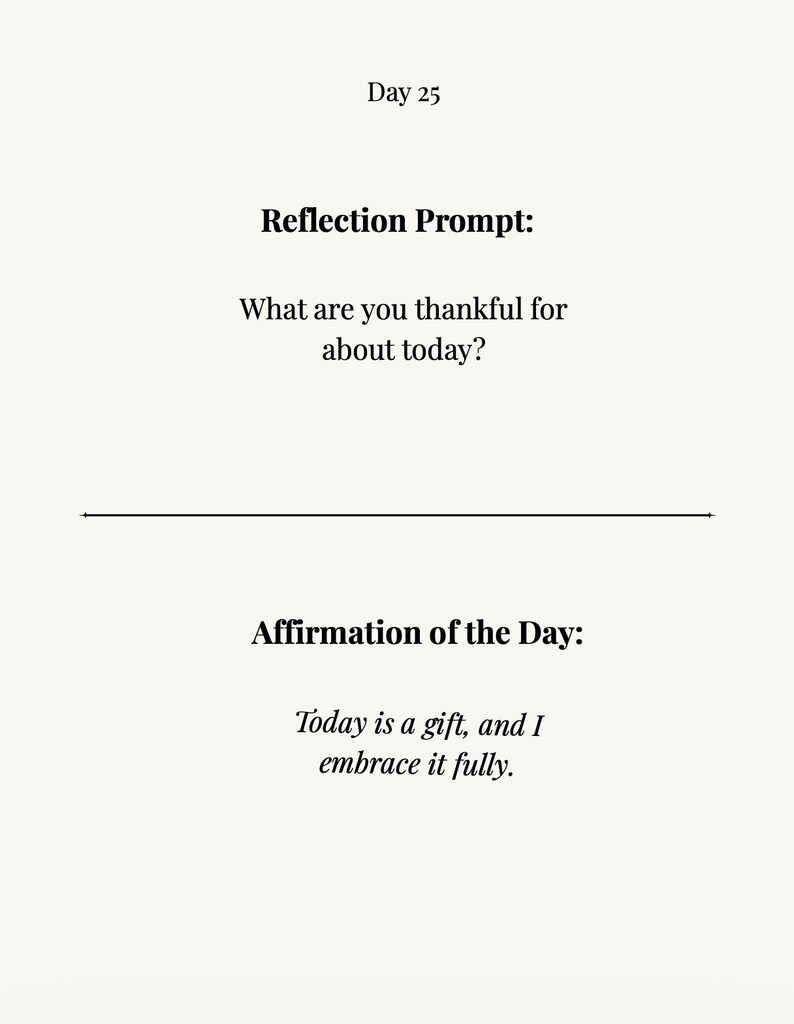 Mindfulness Journal für Busy Moms Printable: Tägliche Reflection Prompts (PDF) Bild 5