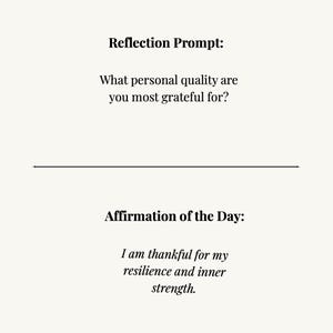 Mindfulness Journal für Busy Moms Printable: Tägliche Reflection Prompts (PDF) Bild 6
