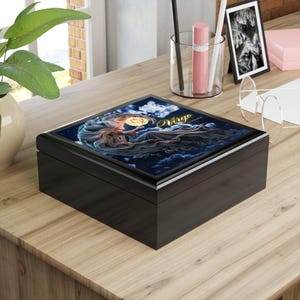 Virgo Zodiac Jewelry Box, Astrology Keepsake Box, Limited Edition Virgo Season Gift, Celestial Star Sign Trinket Organizer, Horoscope Decor