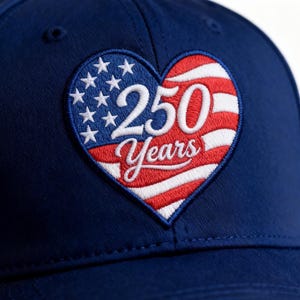 250 Years Embroidered Patch, USA Flag Patch, American Patch, Independence Day Patch, USA 250th Anniversary Patch, 1776–2026 USA Eagle