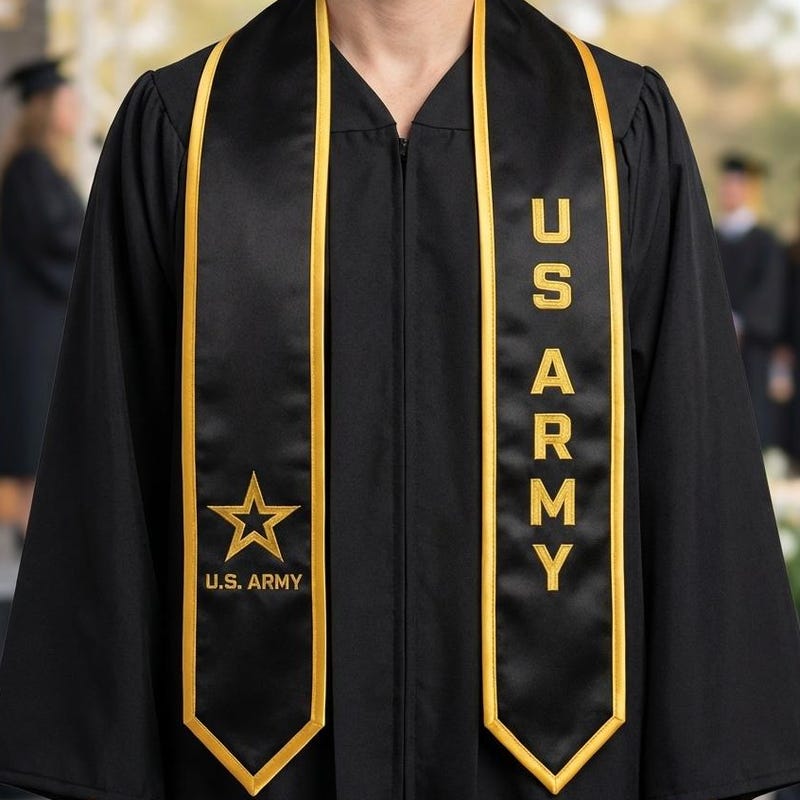 Graduation Military Stole - Etsy