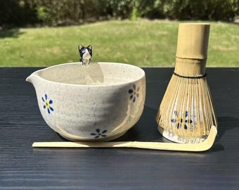 片口抹茶碗　萩焼　吉田萩苑　作 吉田萩苑 萩焼 茶碗 萩茶碗 鬼萩 抹茶茶碗 茶器 - メルカリ