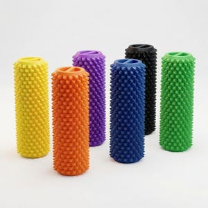 3D Printed Fidget, Pain Stim Fidget Stick, Chapstick Holder, Spiky Fidget Roller, Textured Sensory Desk Toy, Spiky Sensory Toy, Quiet Fidget