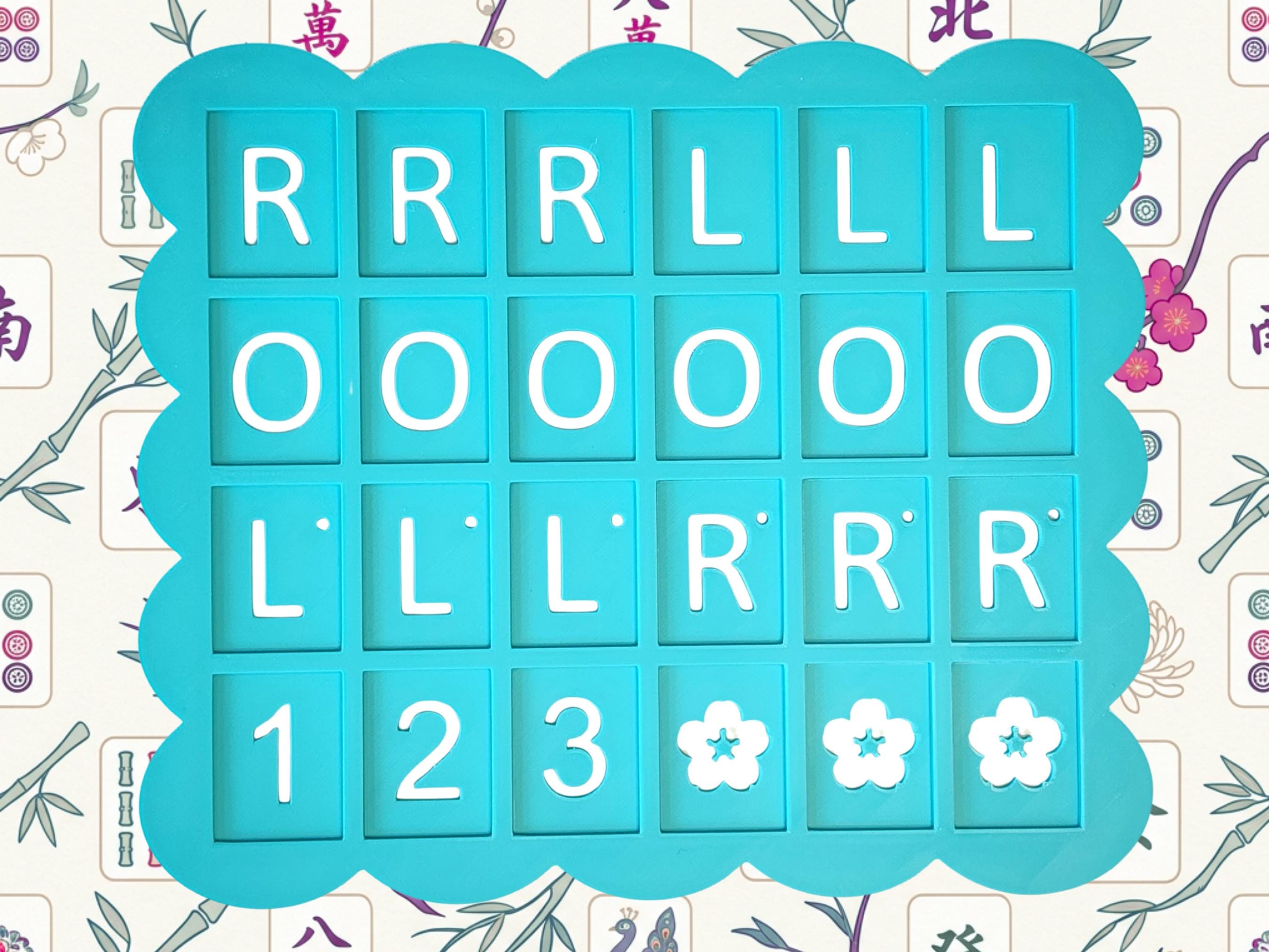 Mahjong Practice Board, Solo Mahjong Board, Beginner Mahjong Learning ...