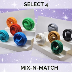 Gyro Fidget Spinner, Silent Sensory Toy for Focus, Stress Relief, Anxiety, Boredom