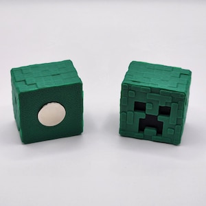 Creeper Magnet Party Favor Message Board Teacher Gift Dorm Decor Video Gamer Stocking Stuffer Unique Gift Idea