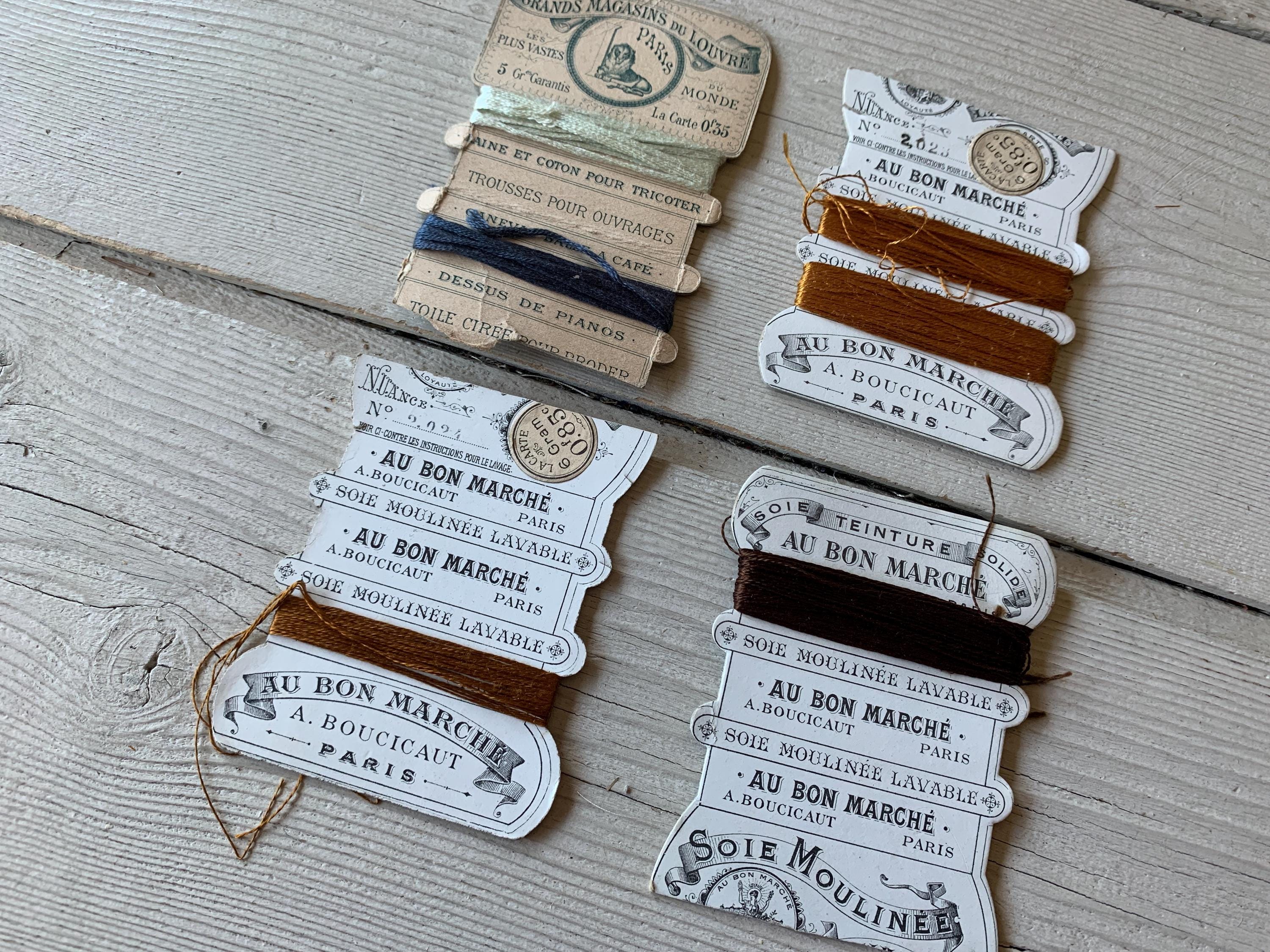 LES ANNEES FOLLES：アンティーク エパングルケース AU BON MARCHE