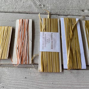 Select a Color By the Yard Narrow Antique French Ombre Silk Ribbon (Ref: B-22A Box 1)