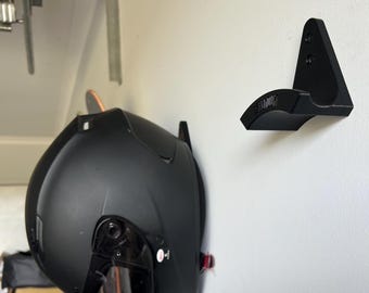 Colgador de pared para casco