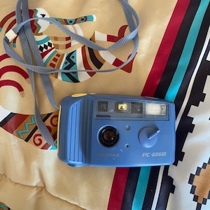 Vintage PENTAX PC 606W Point & Shoot Compact 35mm Film Camera Photography 35mm Toy Camera Beginner Film Cameras