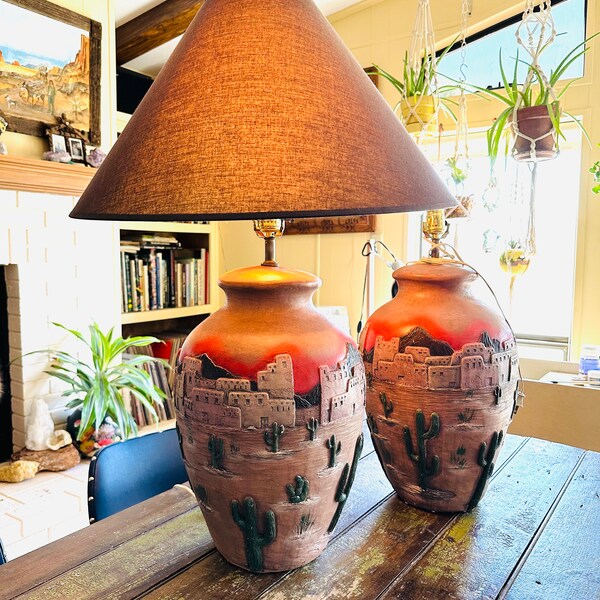 Southwestern Lamps - Etsy