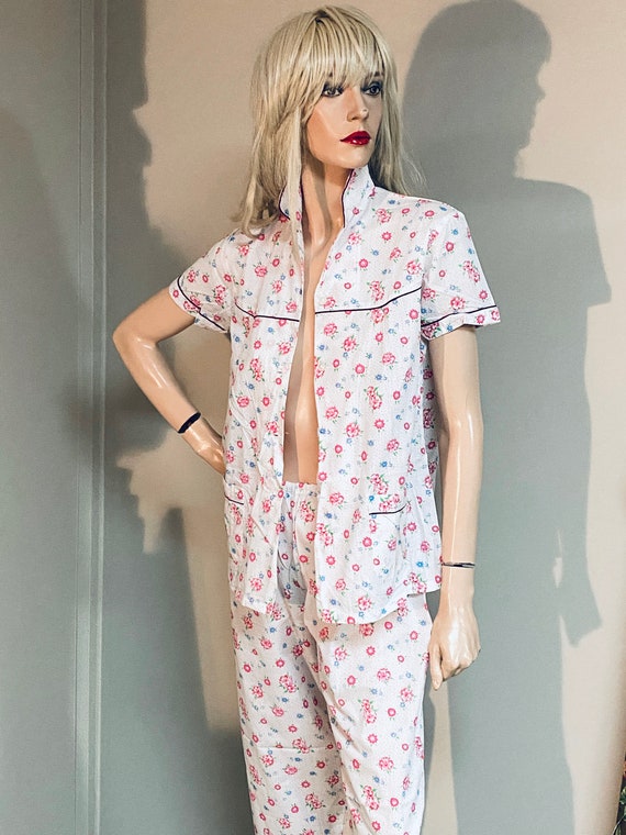 60s Vintage PAJAMAS DEAD STOCK 2Pc