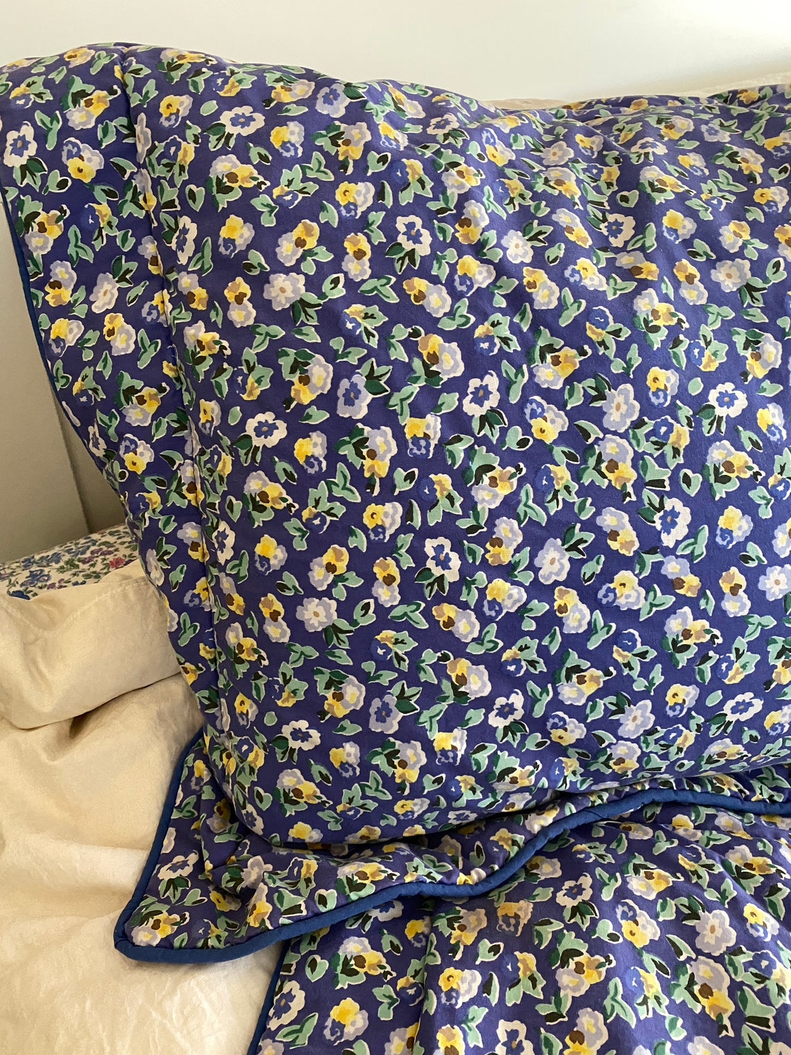 Vintage LAURA ASHLEY Pillow SHAMS Pillowcases Etsy