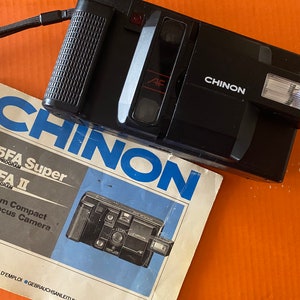 ViNTAGE CHINON 35mm AF 11 FiLM Toy CAMERA Lomo 35 mm Film Camera Photography Photographs O G Beginner Camera W Manual Beginner Camera