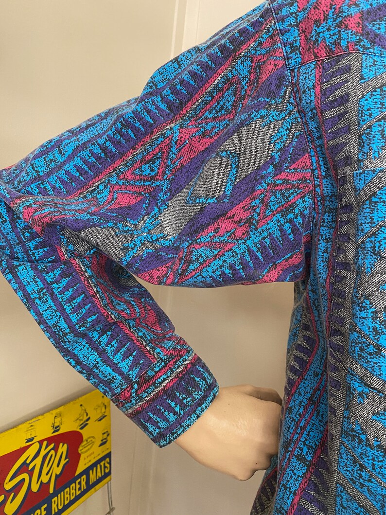 Vintage FRONTIER Shirt COWGIRL 1980/'s SOUTHWESTERN Cowboy Western Wear