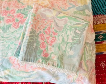 Vintage Pr PILLOWCASE Monet Floral Print ( Westpoint Stevens)